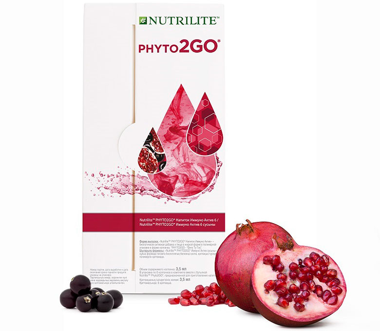 освежающий напиток для иммунитета Phyto2GO